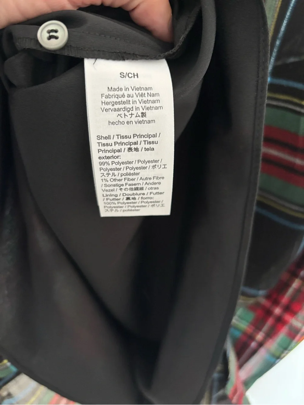 J. Crew sleeveless plaid